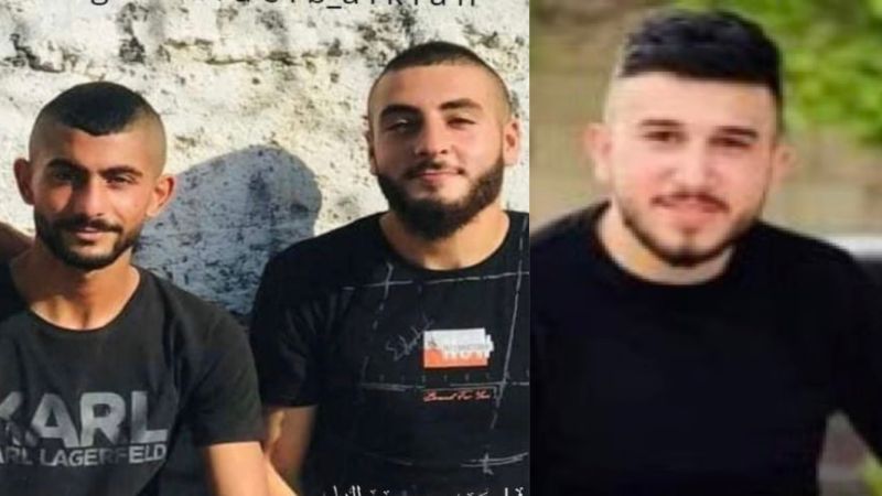 فجر جنين يتوشح بثلاثة شهداء