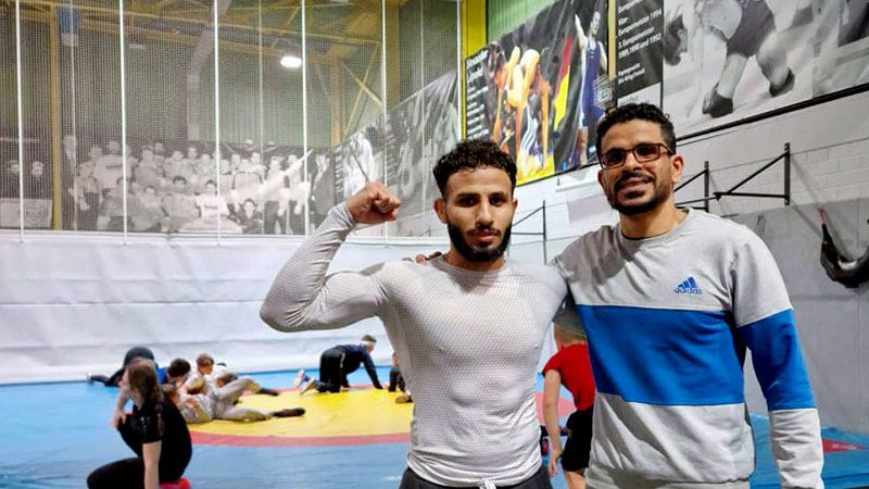 مصارع يمني ينسحب من بطولة في فرنسا رفضًا لمواجهة لاعب صهيوني