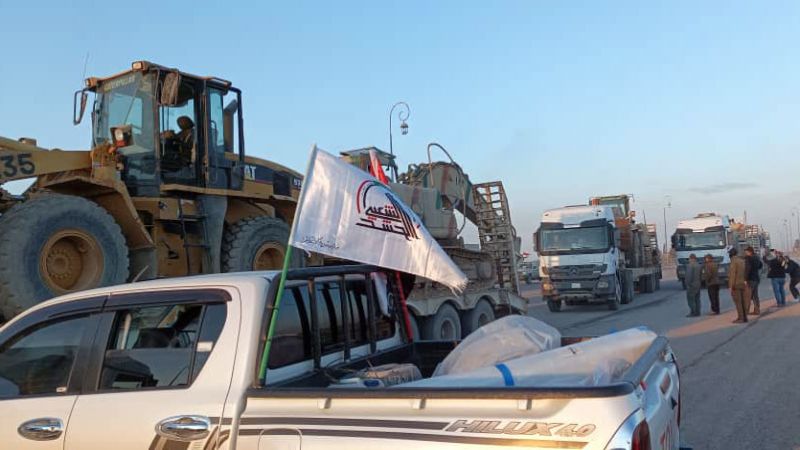 "العهد" يوثق وصول المساعدات الإغاثية من الحشد الشعبي العراقي الى سوريا