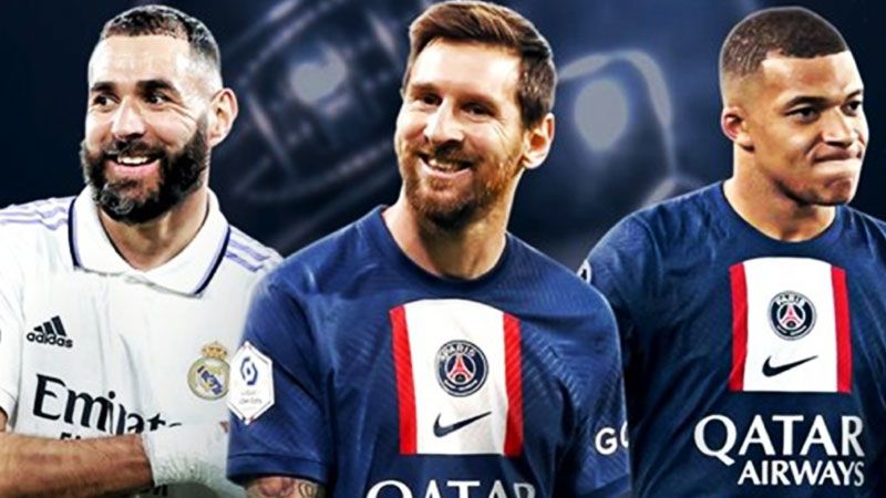 صراع شرس بين ميسي وبنزيما ومبابي على جائزة "الأفضل"