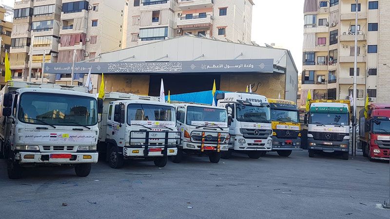 القافلة الثانية من حملة "رحماء" تنطلق إلى سورية
