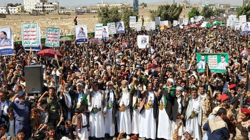 مسيرات اليمن.. "آخر تحذير للعدوان.. إرحل من يمن الإيمان"