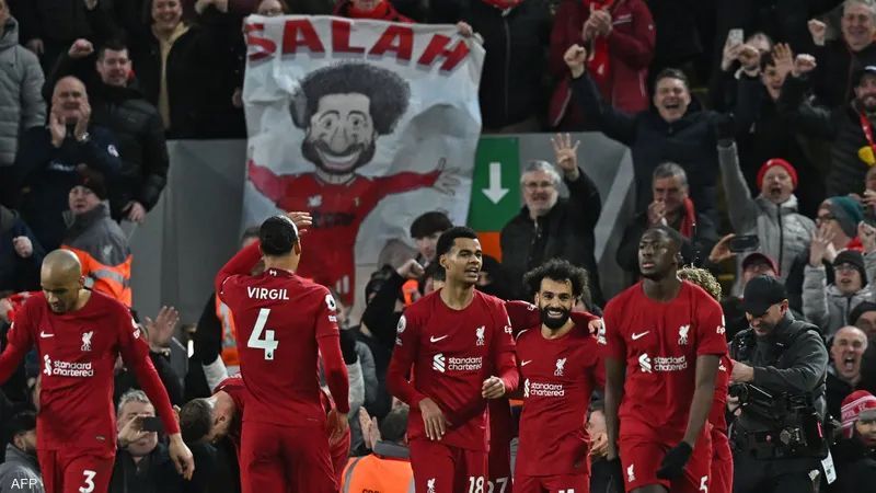  انتصار تاريخي لليفربول على مانشستر يونايتيد ورقم قياسي لصلاح