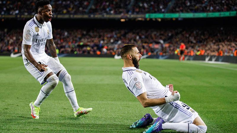 "ريال مدريد" يكتسح "برشلونة" برباعية ويبلغ نهائي كأس إسبانيا