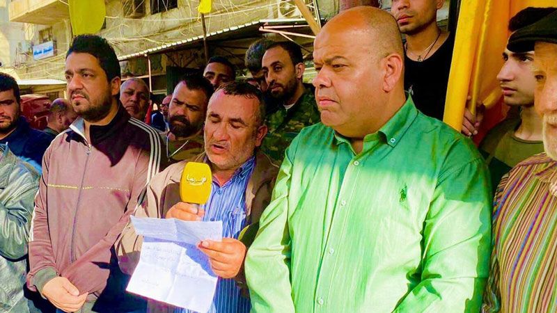 في يوم الأسير الفلسطيني..اعتصام شعبي تضامني في مخيم البداوي