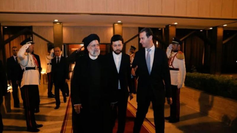 في ختام زيارة رئيسي لسورية.. بيان مشترك للرئاستين الإيرانية والسورية