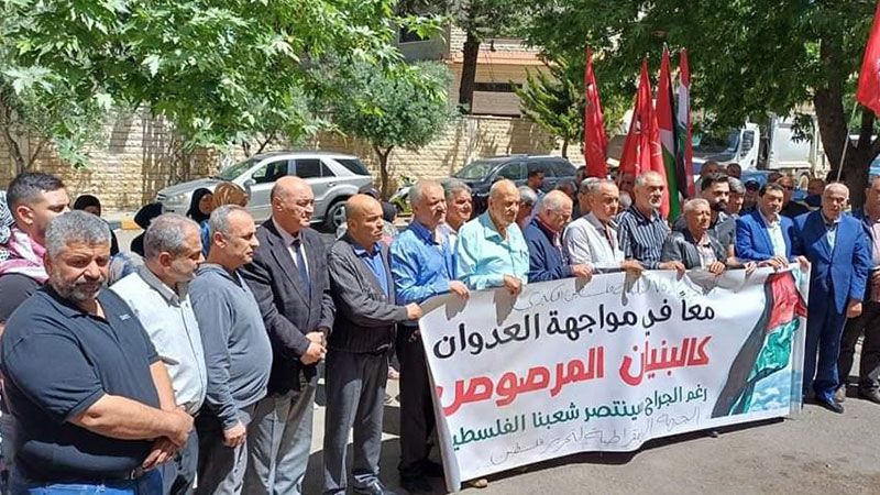 الجبهة "الديمقراطية" لتحرير فلسطين تحيي ذكرى "النكبة" في سعدنايل البقاعية