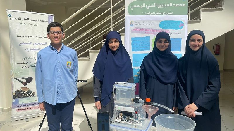 مدارس المهدي (عج) تفوز بالمرتبتين الأولى والثانية بمسابقة "المخترع الصغير"