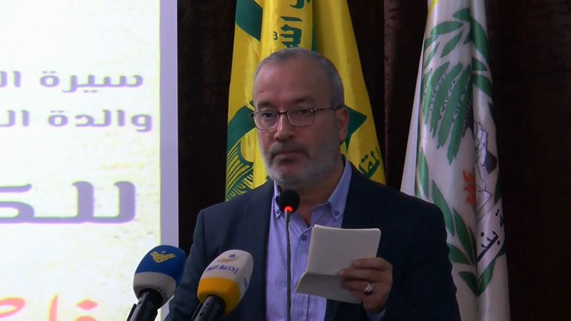 مسؤول منطقة جبل عامل الأولى في حزب الله: للتمسك بالمقاومة الصانعة للمعادلات