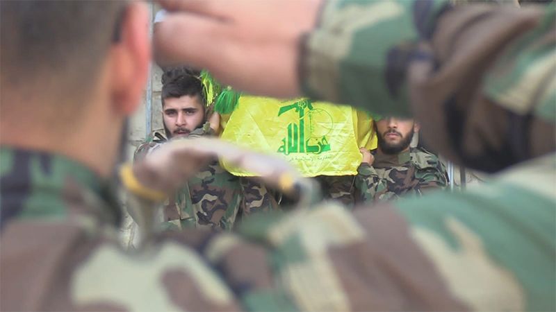 حزب الله شيَّع فقيد الجهاد الحاج حجر حمية في طاريا