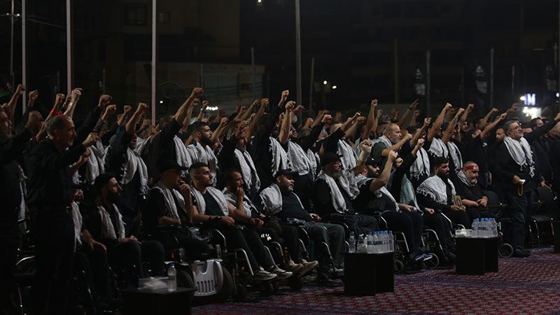 بالصور.. حزب الله يحيي الليلة السابعة من شهر محرم في بيروت