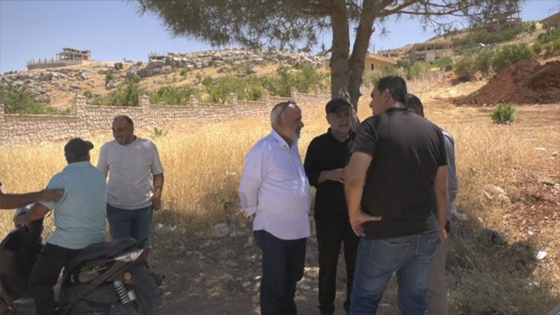 حملة لإزالة التعديات على شبكة المياه في بلدة النبي شيت 