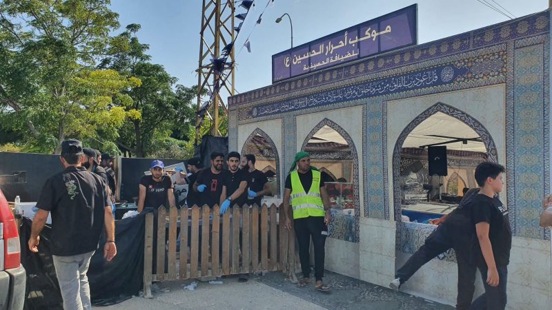 مضيف "موكب الأحرار".. محطّة حسينيّة للعابرين إلى الجنوب
