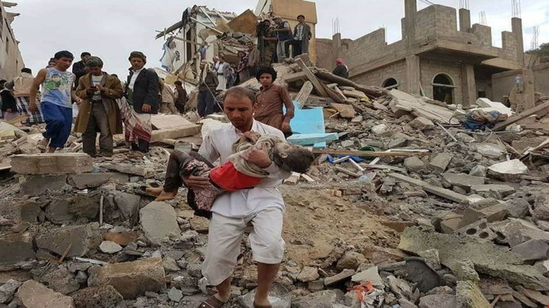 "عين الإنسانيّة" يدين جرائم الحرب التي يرتكبها جيش العدوان السّعودي في اليمن