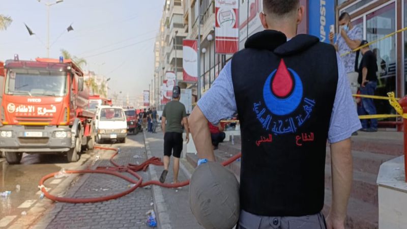 حريق طريق المطار بيومه السادس.. فوج إطفاء الضاحية يطمئن: لا نيران داخل "العاملية"