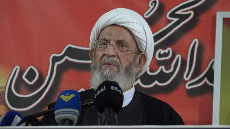 الشيخ يزبك بذكرى أسبوع الشهيد قصّاص: ليفهم المتآمرون أنّ هذا السلاح هو لمحاربة "إسرائيل"