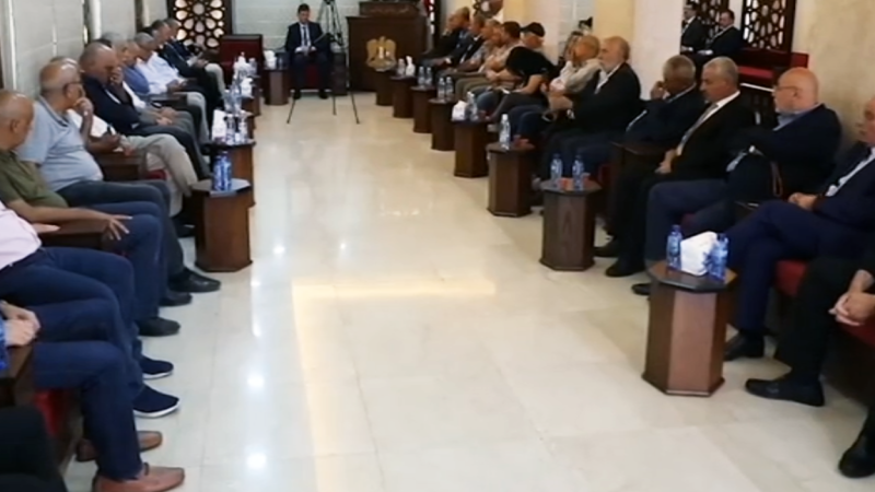 لقاء تضامني مع سورية.. قماطي: سورية هي قلب المقاومة النابض
