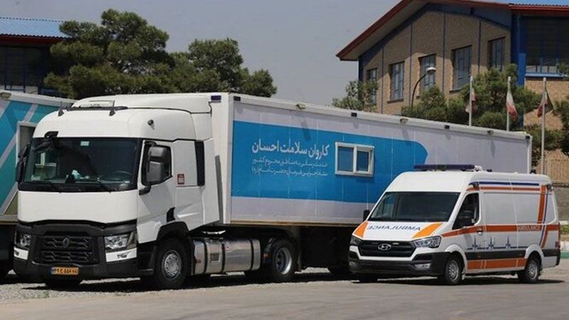 بمعدات طبيّة متطورة.. إيران تقيم أكبر المستشفيات المتنقّلة لخدمة زوّار الأربعين