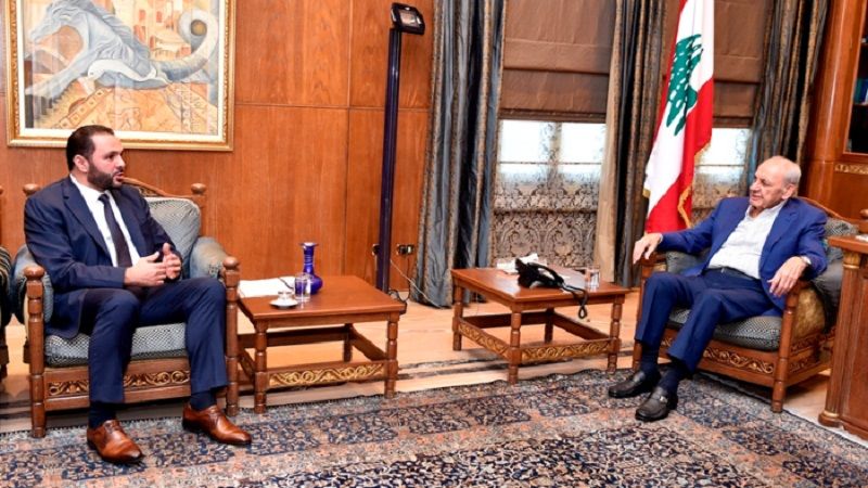 حجازي التقى الرئيس بري: لا بديل عن الحوار وتعطيله تعطيل للحل