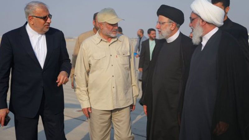 استعدادًا لتدشینها.. الرئيس الإيراني يتفقّد منصّات المرحلة الـ11 من حقل "بارس" الجنوبي