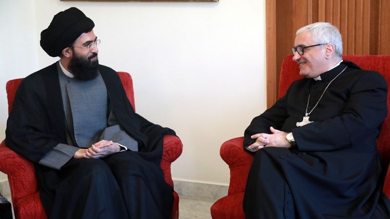 السيد كميل باقر بحث مع المطران عبد الساتر في آفاق الحوار الإسلامي – المسيحي وكيفية مواجهة التحديات المشتركة