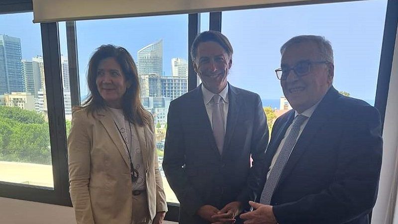 بو حبيب يبحث مع هوكشتاين مسألة التمديد لـ"اليونيفيل" وتظهير الحدود الجنوبية