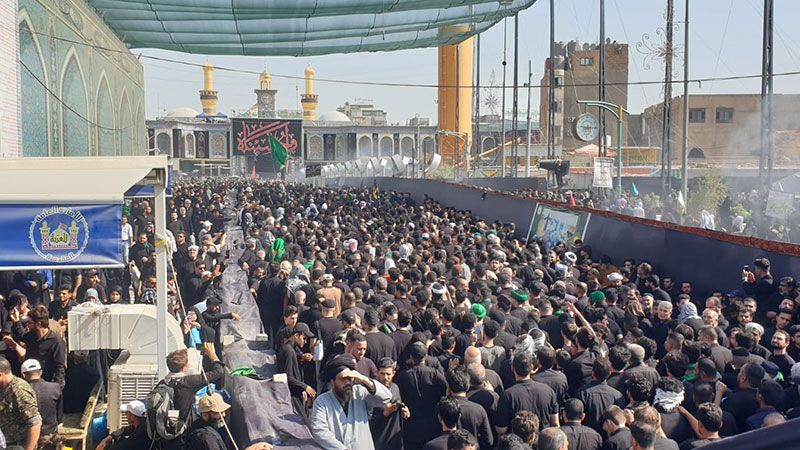 الملايين يحيون الأربعينية في كربلاء المقدّسة 