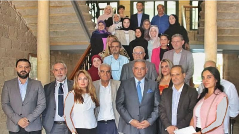 وفد إعلامي زار المرتضى تأييدًا لجهوده في مواجهة مشروع ترويج الشذوذ 