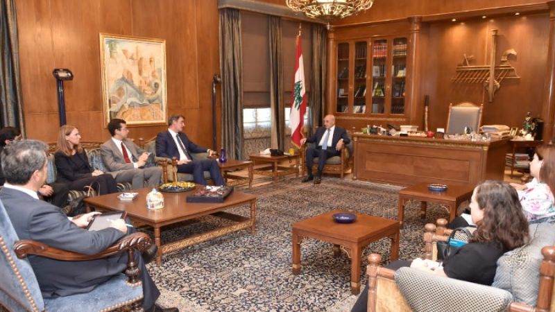 الرئيس بري استقبل وفد صندوق النقد: ضمان حقوق كل المودعين حجر الزاوية في الإتفاق