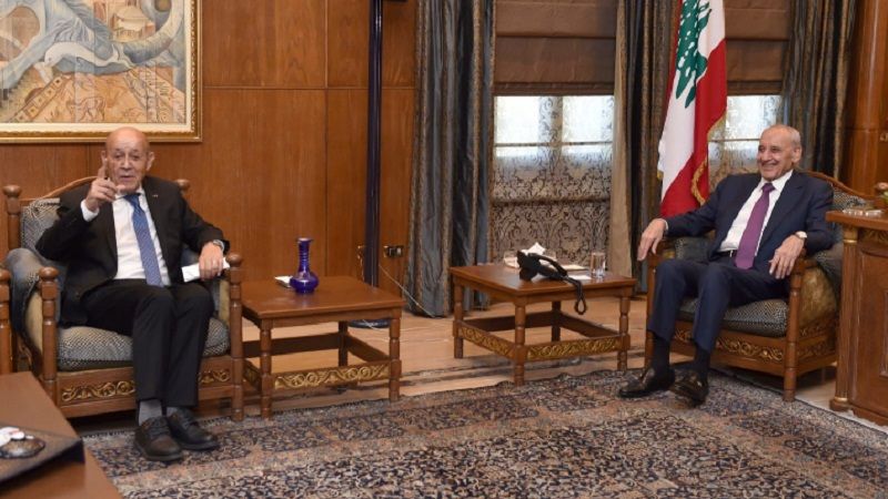 بري يلتقي لودريان: لا سبيل إلا الحوار لإنجاز الاستحقاق الرئاسي