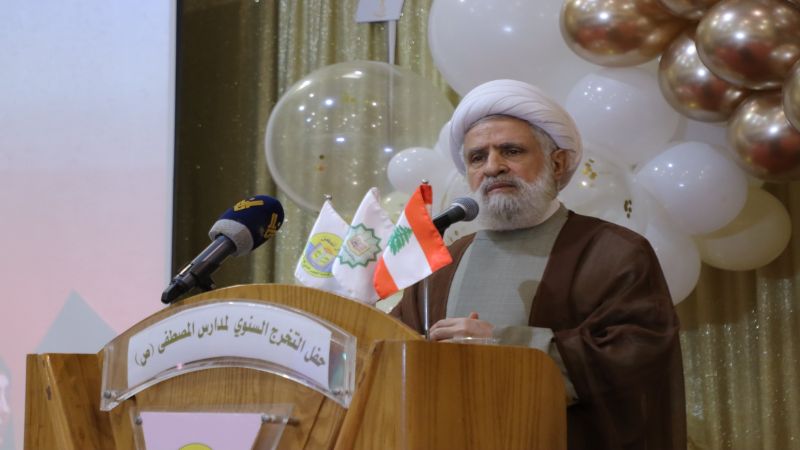 الشيخ قاسم: زمن عبث "إسرائيل" بحياة اللبنانيين انتهى