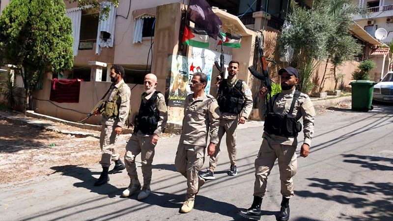 لتثبيت وقف إطلاق النار.. انتشار للقوة الأمنية الفلسطينية المشتركة في "عين الحلوة"
