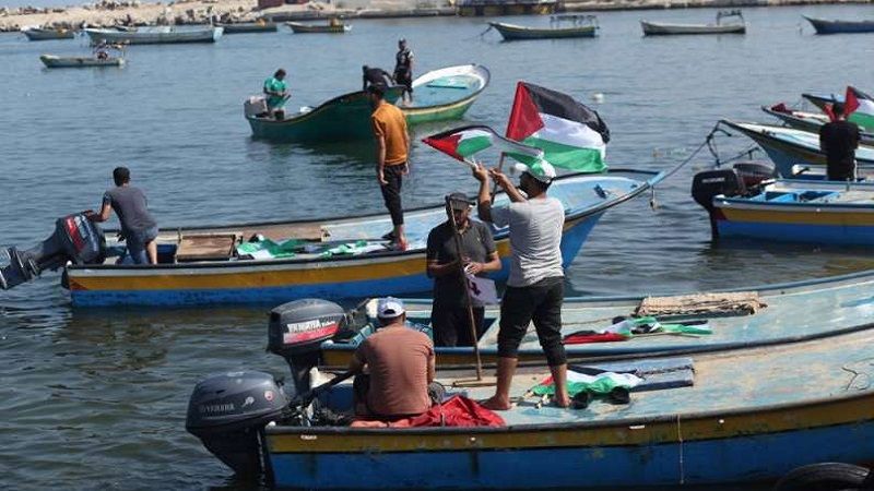 لكسر الحصار.. وقفة تضامنية في بيروت شعارها "افتحوا موانئ غزة"