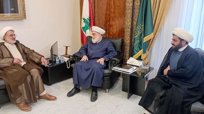 وفد من حزب الله يزور مفتي طرابلس والشمال مهنئًا بالمولد النبوي الشريف