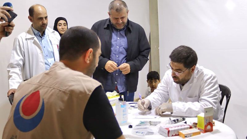 بالصور.. يوم صحي مجاني في سيروب والمية ومية 