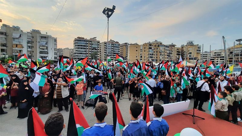 بالصور والفيديوهات: الضاحية الجنوبية تحتفل بعملية "طوفان الأقصى"