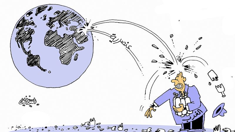 كاريكاتور "العهد"