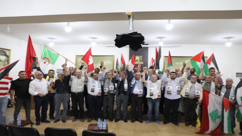 الاتحاد العمالي العام في لبنان ينظم لقاءً تضامنيًا مع فلسطين: نحن جزء من المعركة 