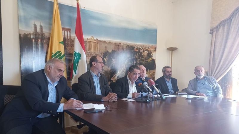 تكتل بعلبك الهرمل: المعركة الحاصلة في فلسطين هي معركة استعادة المقدسات
