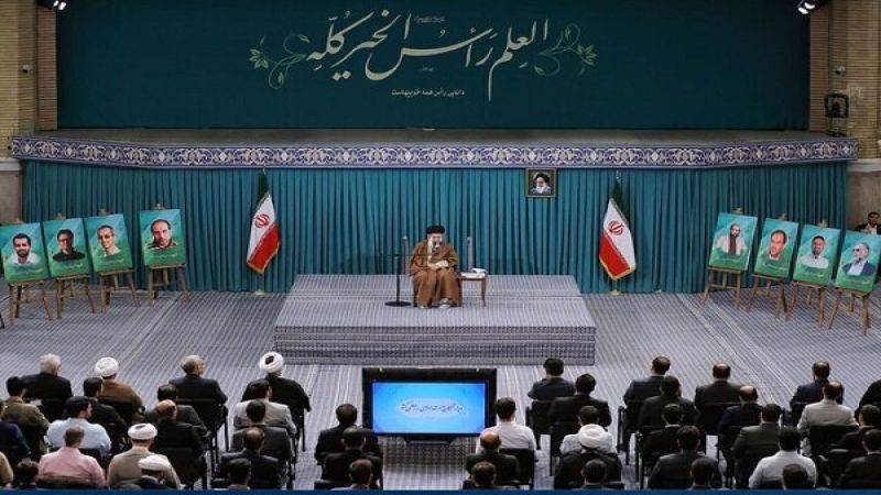الإمام الخامنئي: لن يستطيع أحد أن يوقف المسلمين ومحور المقاومة إذا استمرت جرائم الكيان