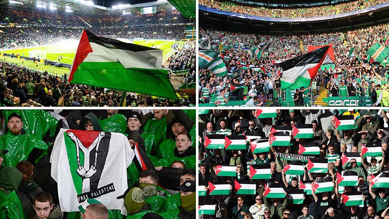 جماهير "سلتيك" تتحدّى الاتحاد الأوروبي وتتضامن مع فلسطين