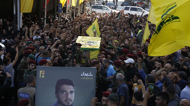 حزب الله شيّع الشهيد المجاهد على طريق القدس علي رميتي "جواد"