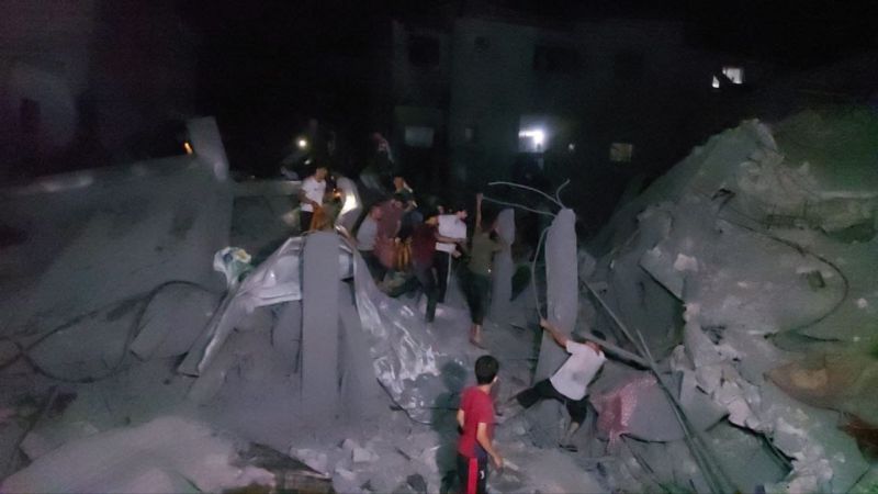 شهر على العدوان.. ومجزرة جديدة للاحتلال في المغازي وسط غزة