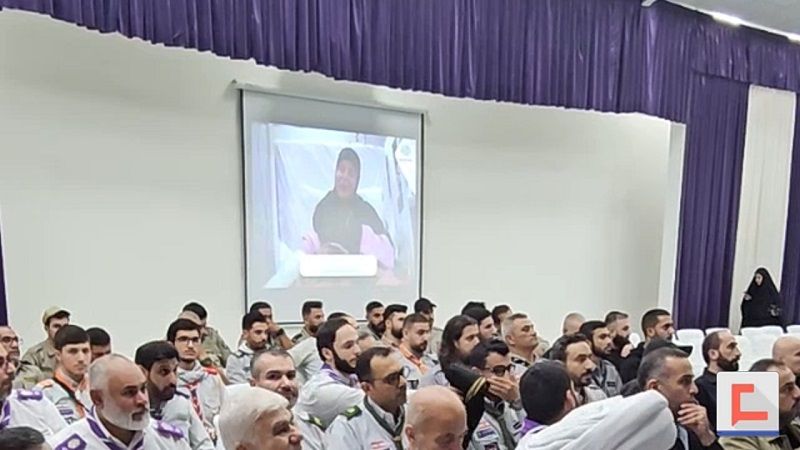 بالفيديو: "كشاف لبنان" يقيم مجلس فاتحة عن أرواح شهيدات عيناثا الفتيات
