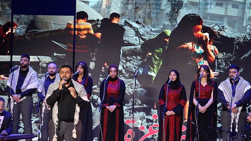 من بغداد إلى الأقصى.. صوت فلسطين يصدح في "قاعة الشعب"