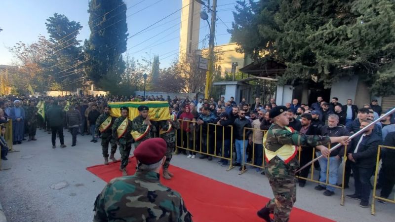 حزب الله يشيّع في بعلبك فقيد الجهاد والمقاومة عباس العوطة