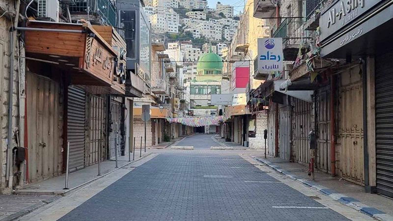 تزامنًا مع الحراك العالمي.. الإضراب الشامل يعمّ المحافظات الفلسطينية