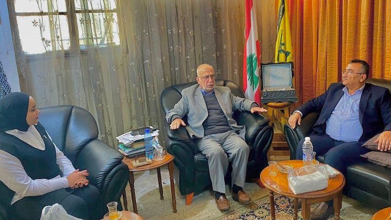 صالح مُستقبلًا لجنة الأسير سكاف: النصر هو حليف المقاومين