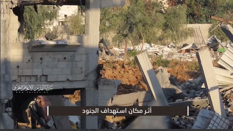 فيديو.. تفجير عبوة ثاقب "برميلية" في قوة صهيونية شرق حي الشجاعية