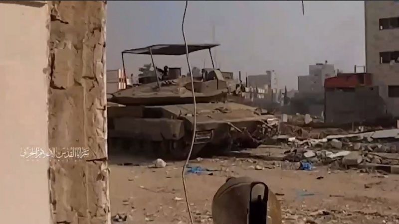 فيديو.. استهداف مجاهدي سرايا القدس لآليات عسكرية صهيونية في محوري التفاح والدرج شرق غزة 